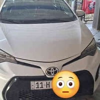 للبيع .  كورلا  موديل.  2018 رقم بغداد بإسمي فول مواصفات XSE بصمة تشغي...