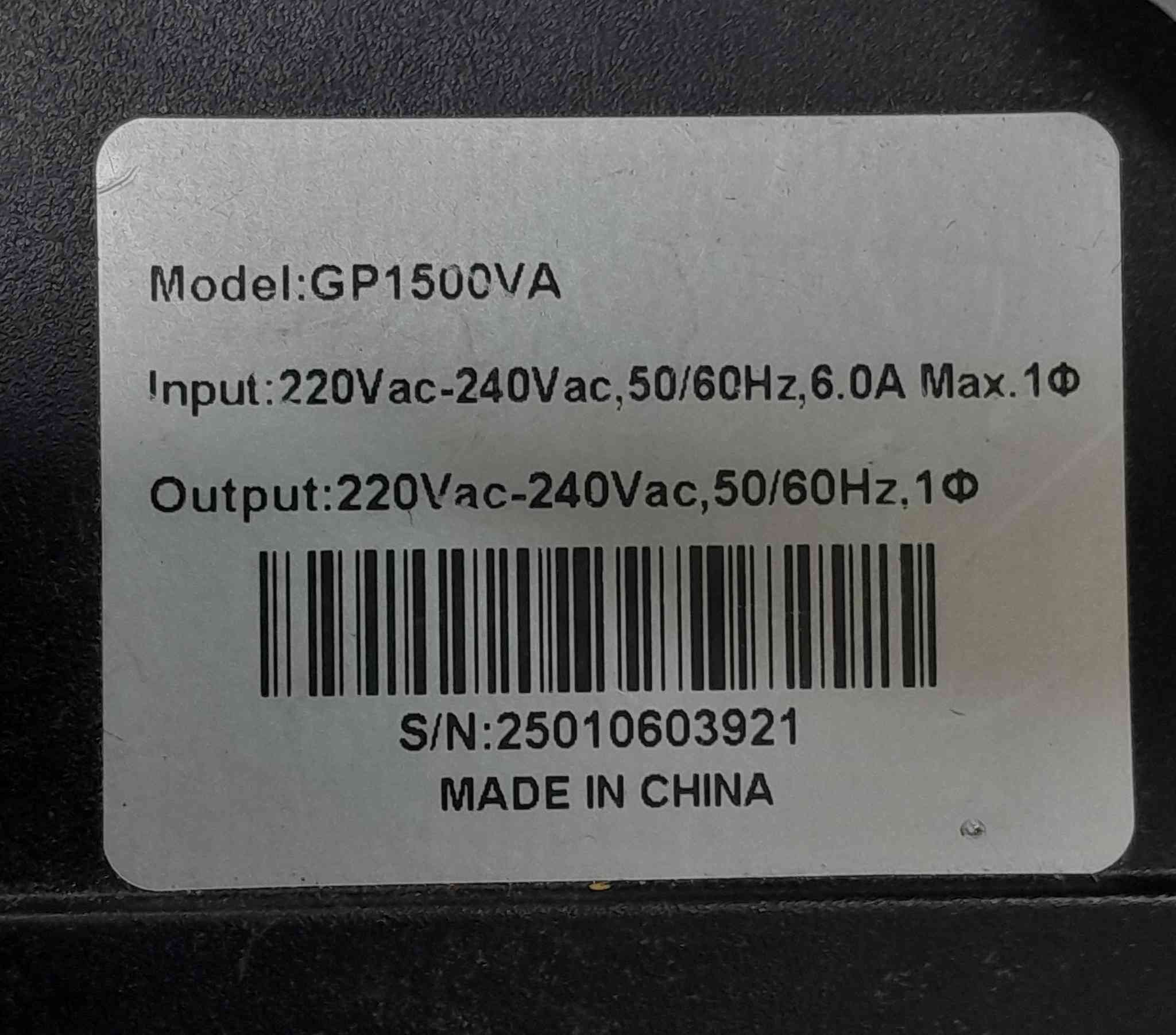 للبيع جهاز UPS حجم 1500VA السعر 40 مع توصيل


**إذا كنت صاحب هذا الإعلان وتريد حذفه لأي سبب، رجاءا أرسل رسالة إلى الدعم الفني**