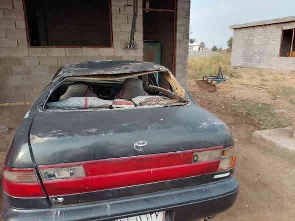 سلام عليكم كرونه نفخ البيع
موديل٩٣
متجابه وهاذه صور الحادث
السعر١٨وبيه مجال
رقم الهاتف***********
