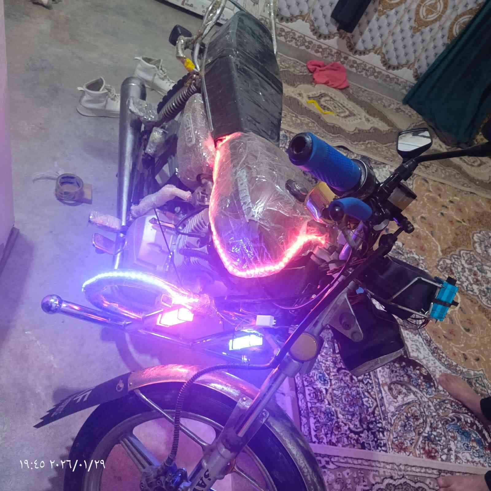 السلام عليكم موطور للبيع موديل 2020محرك شرط مامفتوح  السعر550الف مكاني الحويجه التوصل عل الرقم***********
