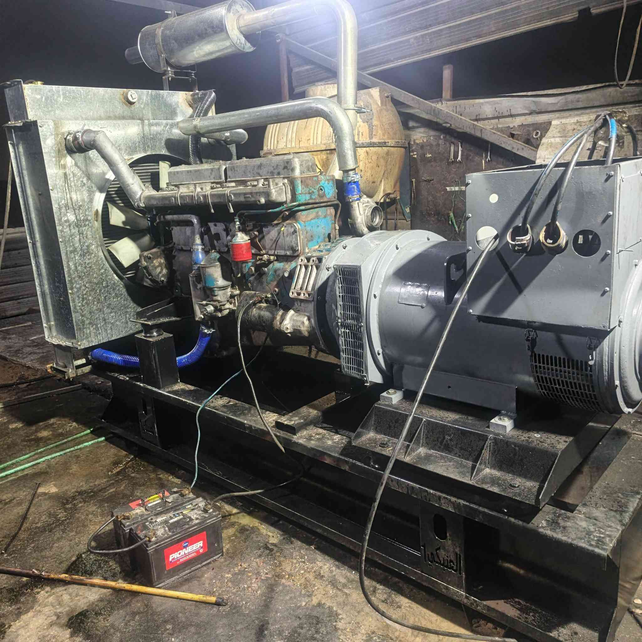 سلام عليكم مولد ١٣٣ اوربيه للبيع بم ٨٨طبك جديد ماعده توليد مستعمل توليد ٣٠٠بلادي مكاني بغداد سعر ٩٠للاستفسار***********
