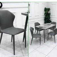 ميز طعام • ٤ و ٦ كرسي • كشنات جلد