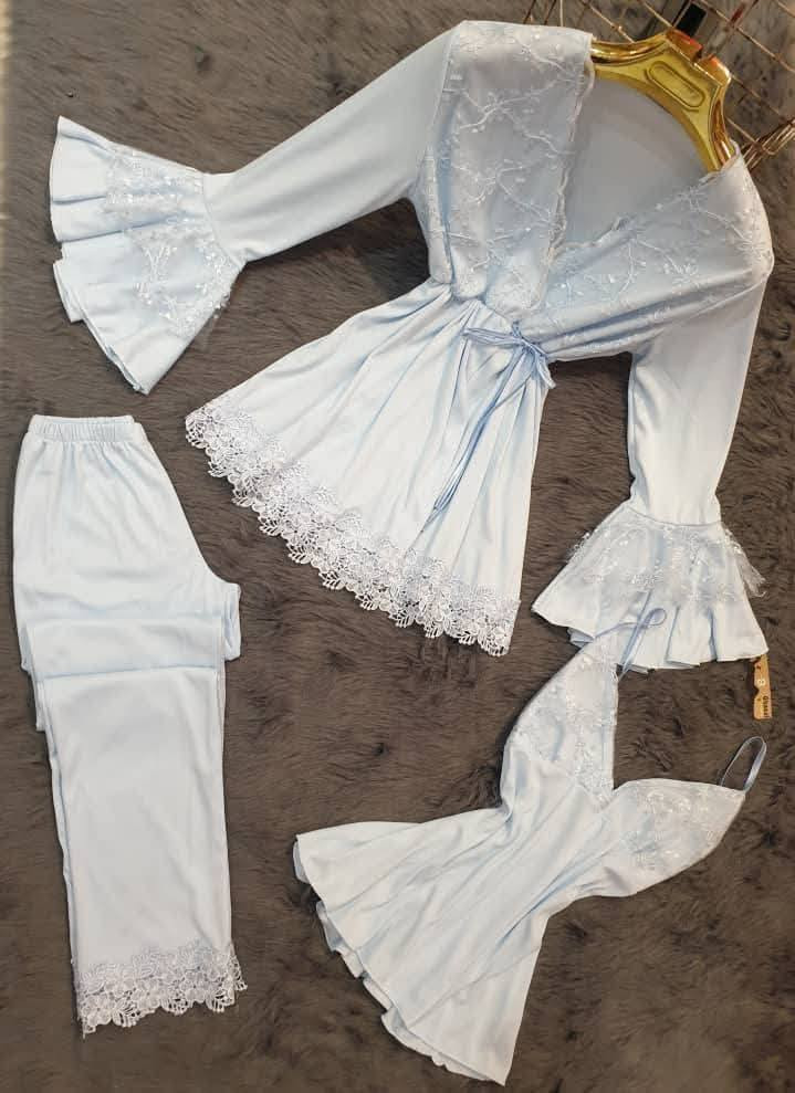 نستقبل طلباتكم بكل حب 🩷
 الكولكشن العرايسي صار كامل من عنا 🩷
 الخيار الأرقى 🥰👍💯
بيجاما قطن 100 % نفاس ٣ قطع مع كلفة دانتيل مميزة 🩷🩵
وما عليكم غير  متابعة صفحتنا 👍
#للحجز_والاستفسار_واتس0940100430


**إذا كنت صاحب هذا الإعلان وتريد حذفه لأي سبب، رجاءا أرسل رسالة إلى الدعم الفني**