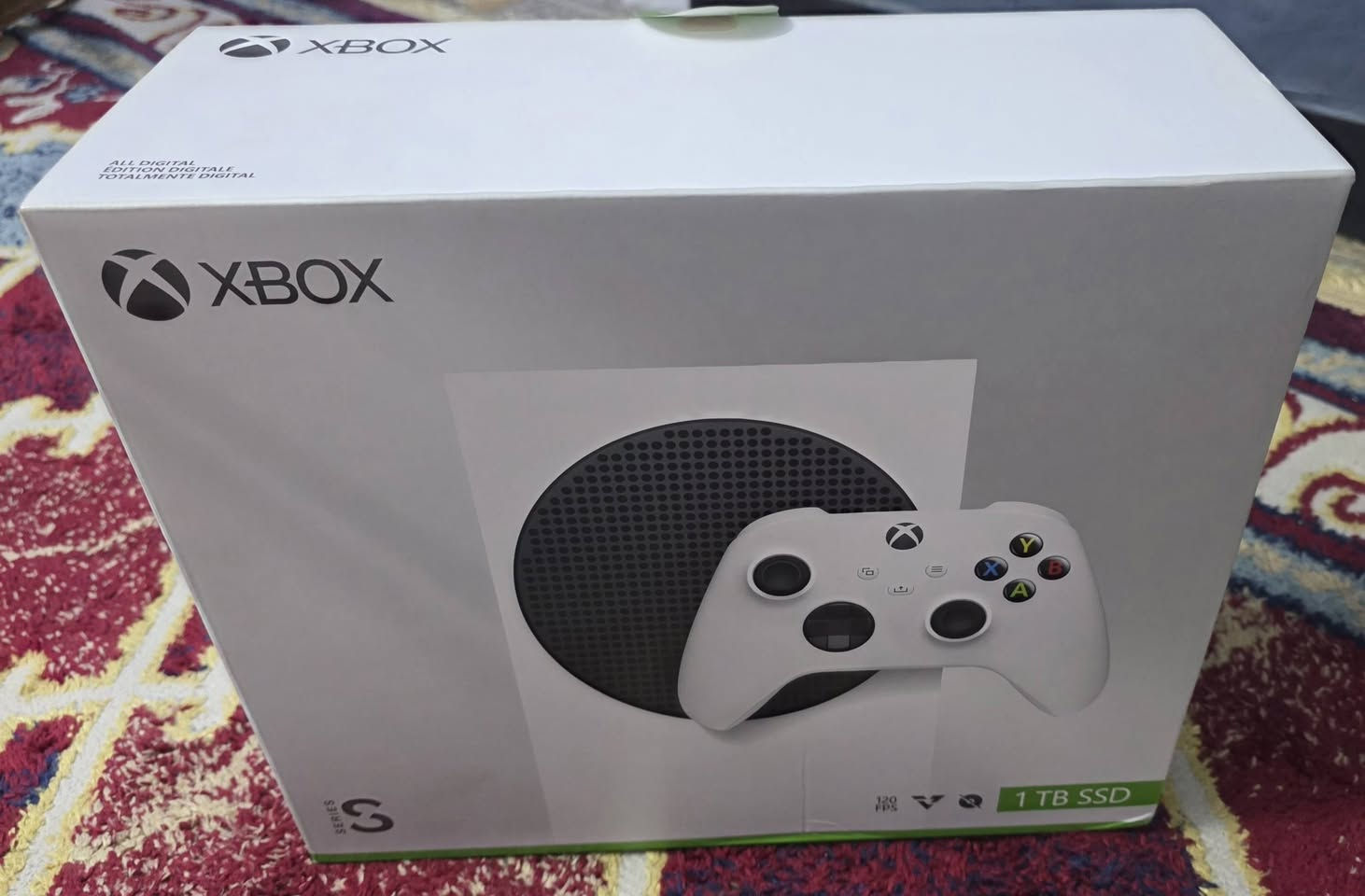 Xbox seris s 1 تيرا
اصدار 2024 شهر ١١ 
استعمال قليل الجهاز نظيف جداً
السعر 450 
الموقع بغداد البلديات
***********
