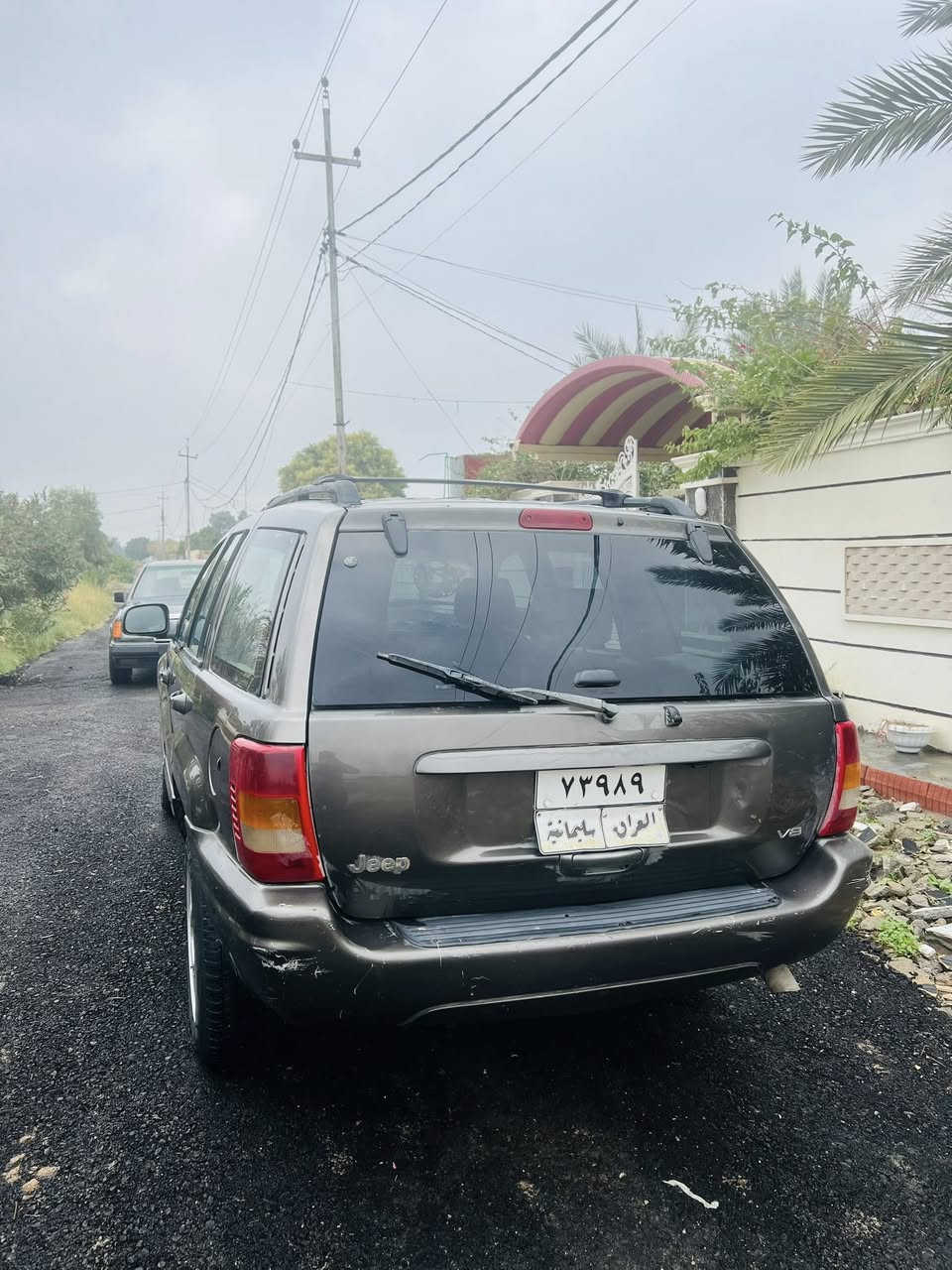 سلام وعليكم ال بيع جيب شيروكي موديل 2000 كير ومحرك٨ سلندر كفاله عامه بدون صبغ بدون بارد سياره بأسمي المكان ديالى شهربان السعر (60) الرقم *********** اثير ***********
