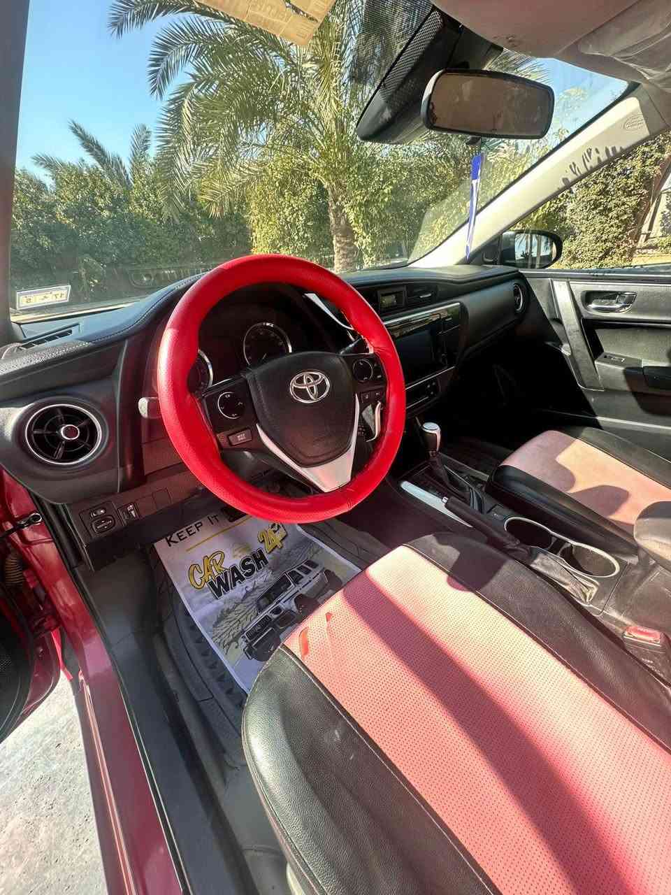 كورلا 2017 le
ماشية 105
حادثهة فقط دعامية امامية 
نطخت عندي بالباب الخلف السايق  صار بيهة صبغ بالباب وشوية بالداير مال الجاملغ الخلفي
الباقي مكفول 
كير مكينة صدر مكفولات
مكان السيارة بغداد
السعر 135 
ما متواجد ع الفيس 
*********** بغداد, العراق
