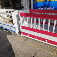 سرير اطفال • عدد٢ • نظيف ١٠٠٪