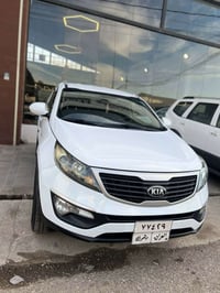 كيا سبورتج خليجي موديل 2014 مكفولة من صبغ ولاضرر كير محرك بشرط  ماشيه ...