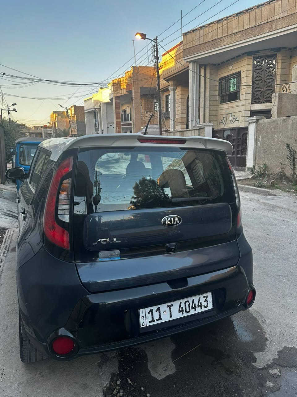 سلام عليكم
كيا صول موديل 2016 وارد أمريكي محرك 2000 كير محرك تبريد كفالة كهربائيات تخم تاير رقم بغداد انكليزي هزه جديده سنوية لغاية 2030 السيارة ناعمة وخير من الله ترايك وين متريد ماشية 90500 مكاني بغداد الشعب
سعره 95$ وبيه مجال 
***********
