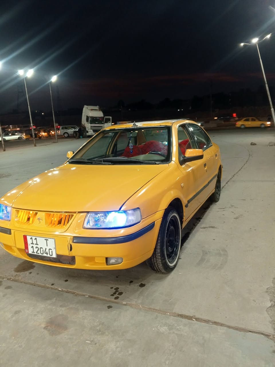 السلام عليكم سمند موديل 2010 رقم انكليزي للبيع
السياره خير من الله تبريد شغال فقط الغاز منقص مكينه كير خير من الله لاتنقيص ولا تبخير صدرهه 50بلميه السياره بيهه ضربه بجاملغ الخلفي الايمن تخم تاير جواهه بسمي السياره مصفره هيئه وغرامات 
السعر 30وبيهه مجال قليل 
مكاني بغداد الشعب حي الجزائر محطه سما بغداد 
*********** يوجد واتساب
