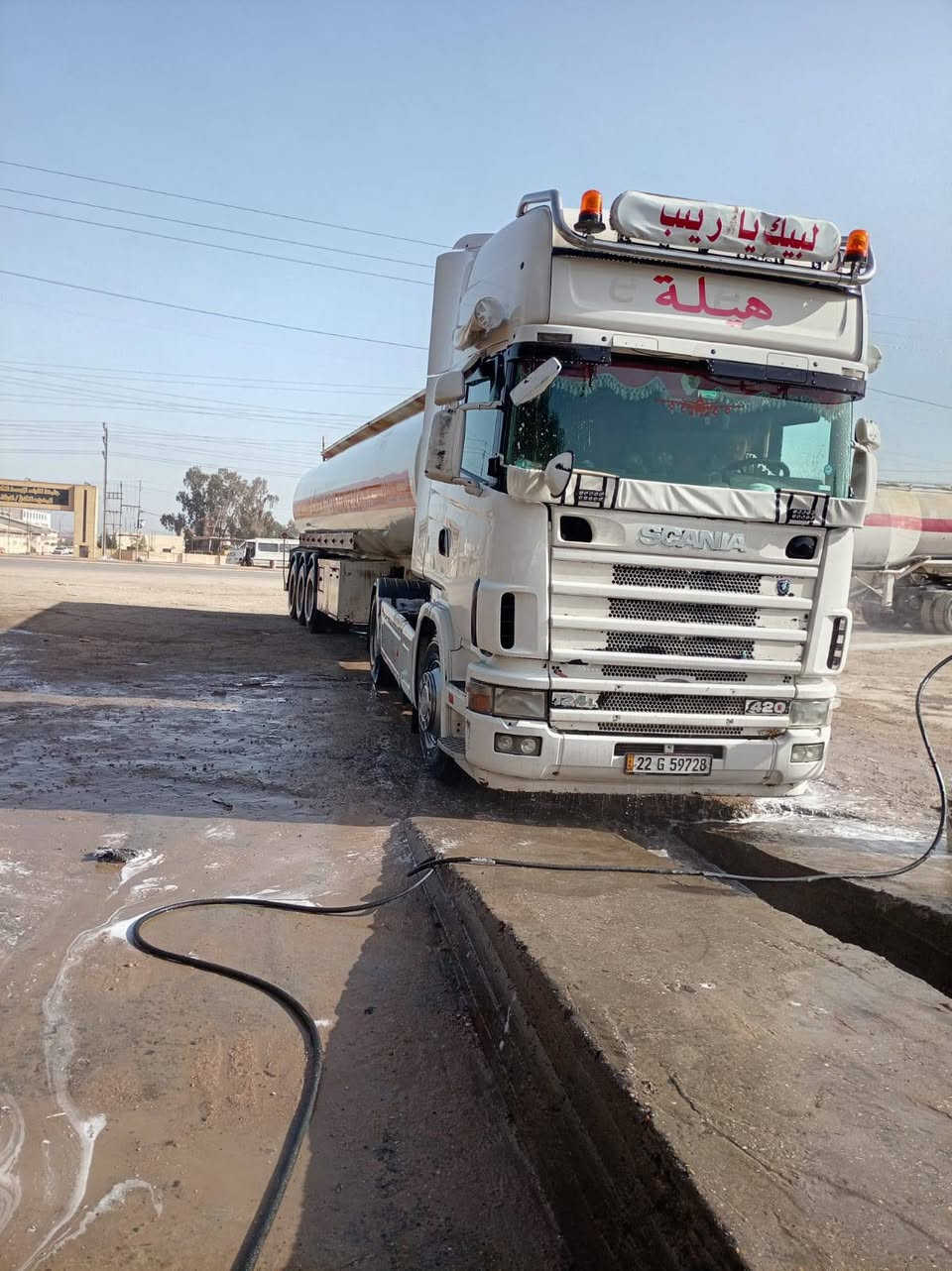 مكلف بالنشر
سيارة سكانيا 2004 جاهزة مكينة جديده حدادية كذلك
للاستفسار الإتصال على الرقم 
***********
