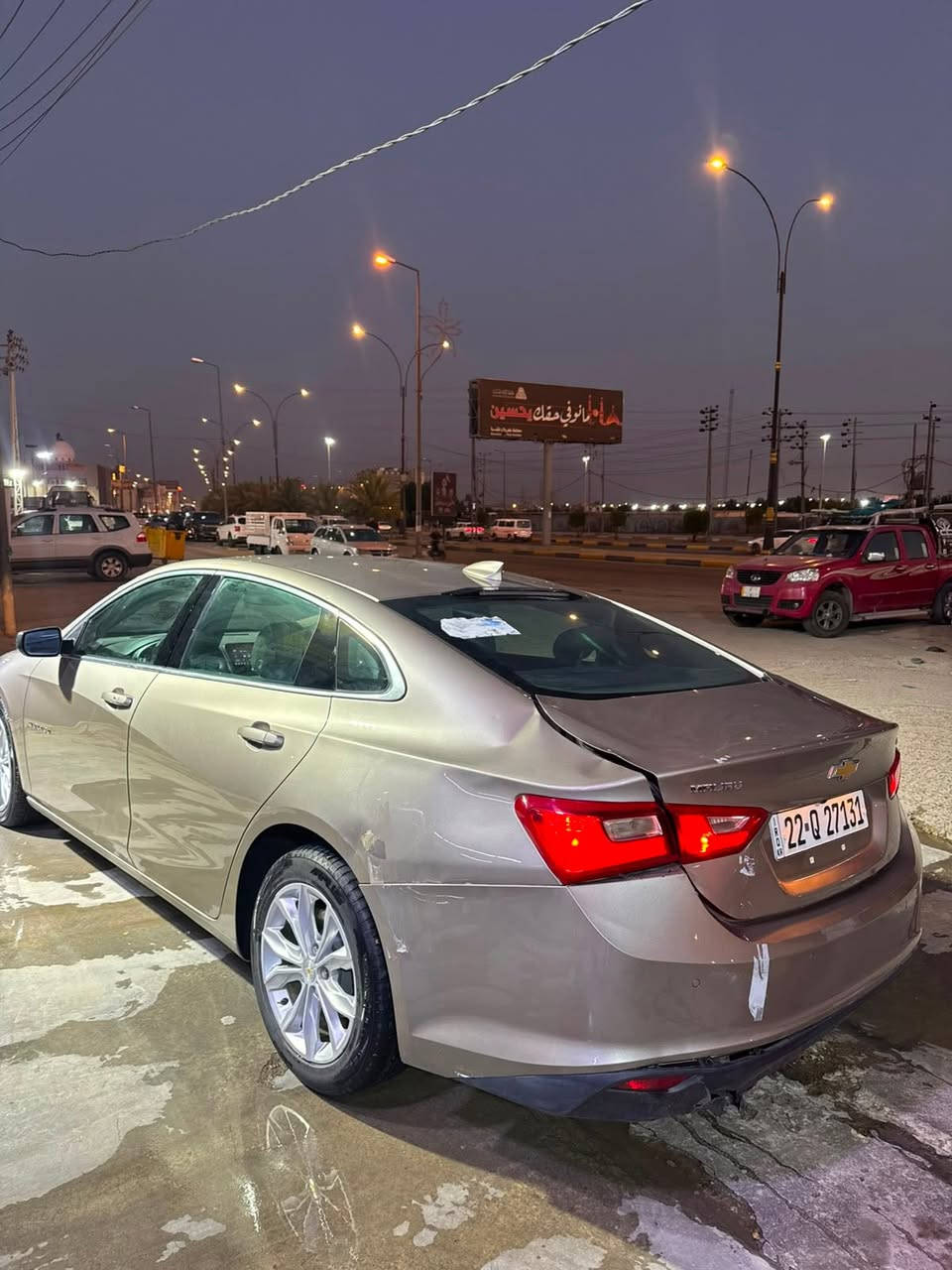 شوفرليت ماليبو 2025 LT دخول جديد حادثها موضح بل فديو رقم شمالي السعر 13500$
العنوان كربلاء *********** وبيه مجال 

السياره بدون قطره صبغ مكفوله من صبغ
