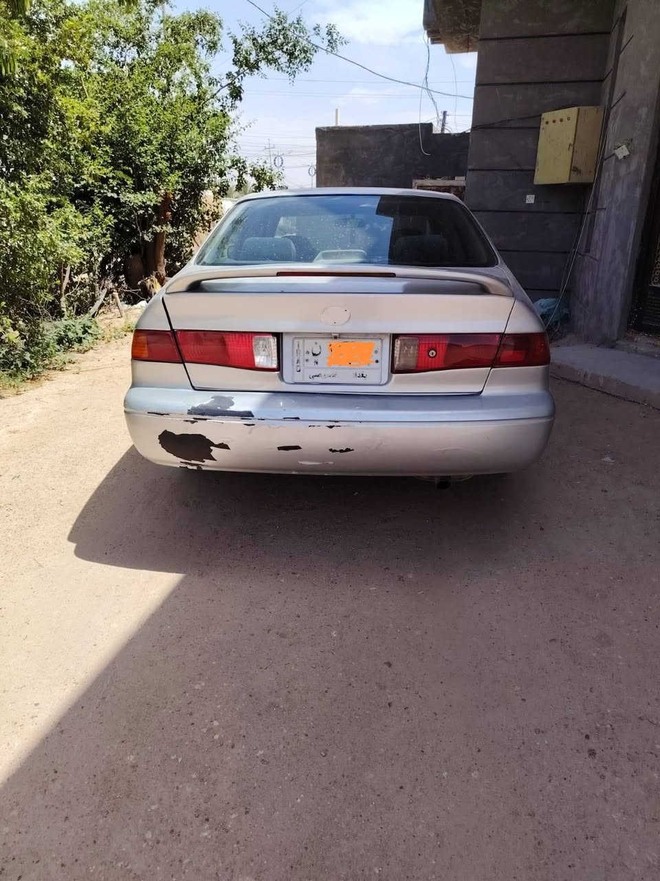 السلام عليكم. كامري موديل 2001 خليجي . بيه جاملغ امامي بدون داواخل

محرك. كير. شاصي. لغد كفاله

سياره مصبوغه حزام الجماليه

فول مواصفات. محرك 6 سلندر. فتحه سقف شاشه

سياره تخم تاير جديد. منضومه بانزين كله جديده 

سياره مناقصه فقط التبريد عوزه بس غاز

الشراي يتصل وبي خير ويدلل

مكلف بل نشر

مكان السياره الأنبار فلوجه الفلاحات ***********
