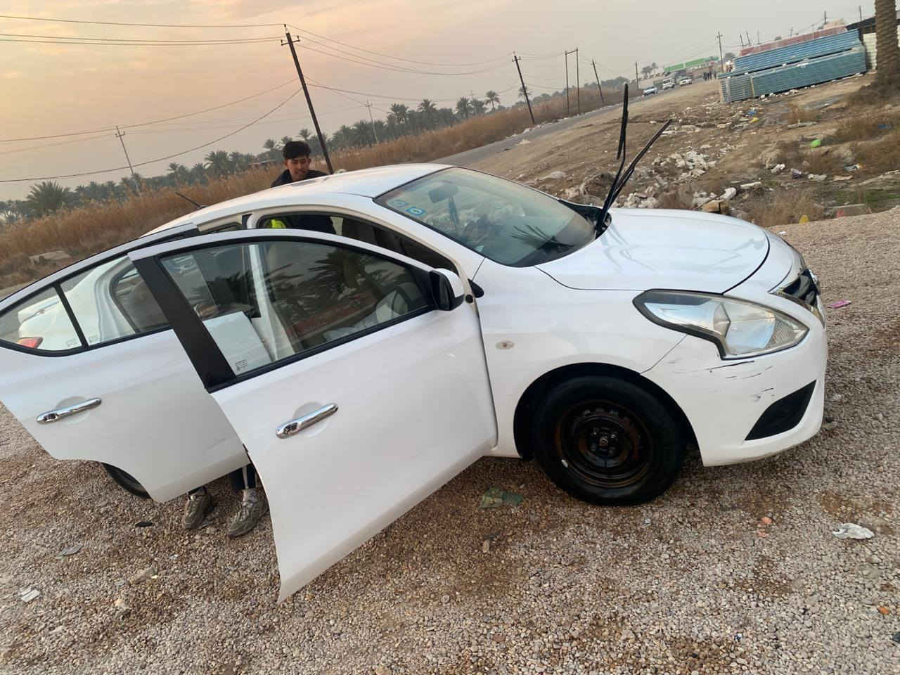 نيسان سني هندي بليته زركه موديل 2019 مكفوله السعر 110وبيها مجال رقم بغداد/‏‏‪***********‬‏
