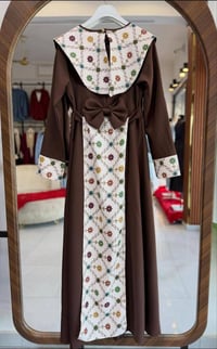 فستان رمضاني • قماش دابل إيطالي • مقاسات ٣٨-٤٨