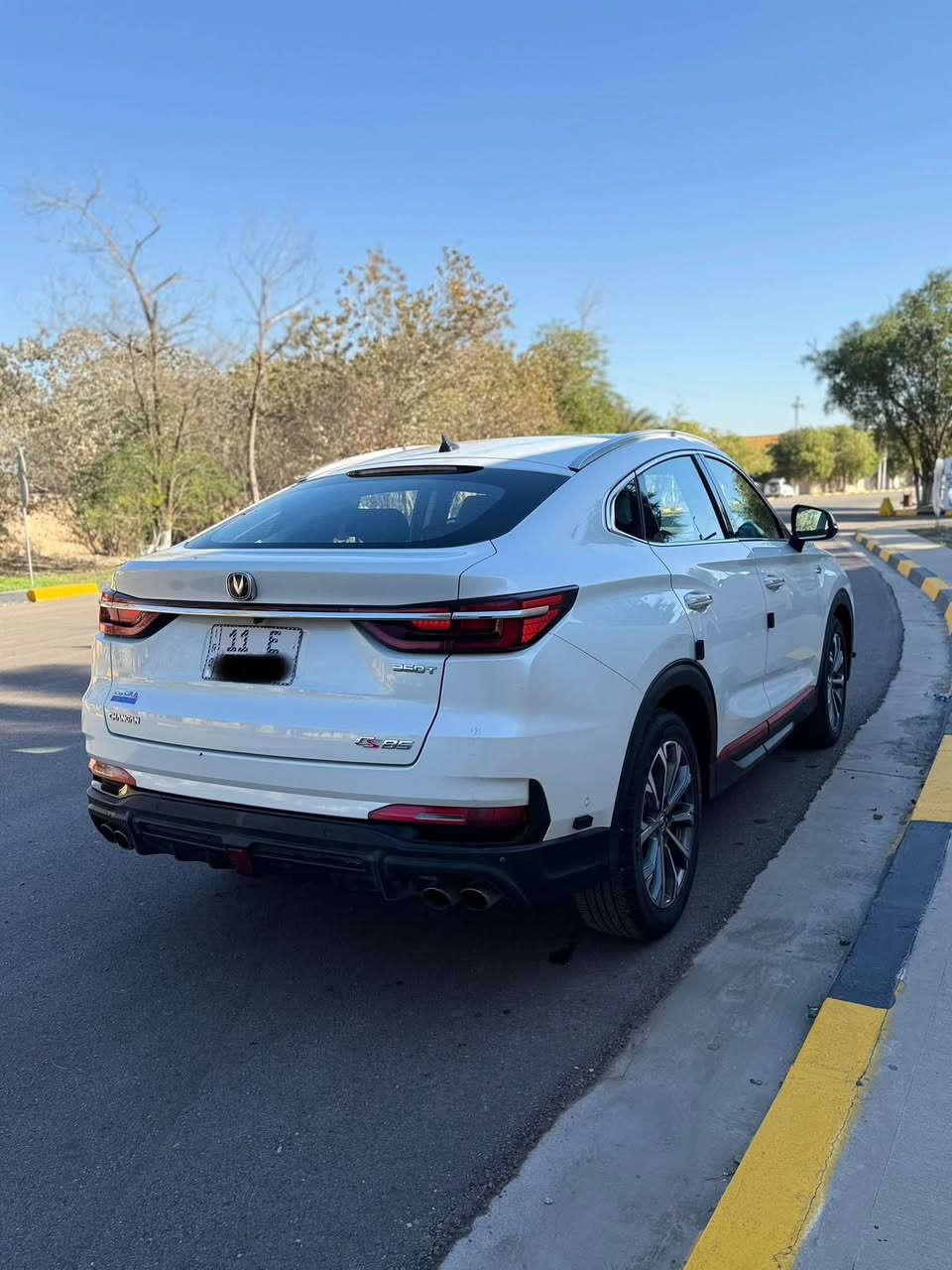 السلام عليكم
شانجان موديل 2022 كفاله عامه ماشيةالسعر 170 قابل للتفاوض للاستفسار *********** 
مكان السياره/مطار بغداد الدولي/قرب جامعه المشرق
مواصفات السياره :

- فول مواصفات 
- بصمه تشغيل عن بعد 
- تحكم عن بعد 
- وقوف ذاتي 
- ثلاث انظمه قياده ( sport - normal - eco )
- ⁠رادر جانبي 
- ⁠رادر خلفي 
- ⁠رادر امامي 
- ⁠بانوراما 
- ⁠لايت led 
- ⁠كاميرات 360 درجه خزن ٢٤ ساعه 
- ⁠قياده اليه 15م
- ⁠كشنات تدفئه 
- ⁠كشنات تبريد نظامين 
- ⁠خزن رام 
- ⁠مرايات شفط 
- ⁠حساس خلفي 
- ⁠حساس امامي 
- ⁠حساس جانبي 
- ⁠إشاره بالمرايه 
- ⁠صندوك كهرباء 
- ⁠كشنات لون احمر 
- ⁠ويل 20 
سياره بيها بارد كلش بسيط وومبين اباب السائق من جوه 
وبيها طخه بسيط من الخلف
