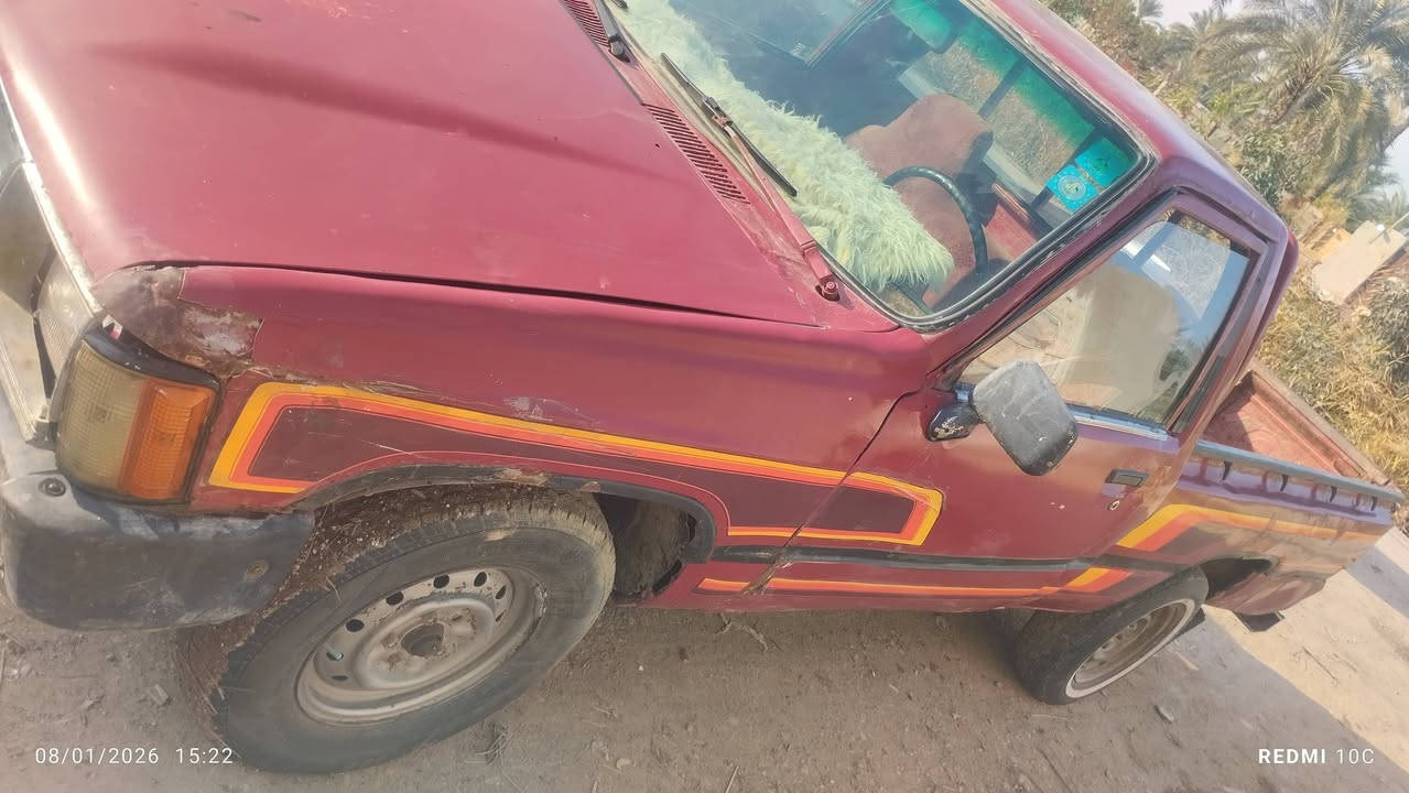 السلام عليكم...
للبيع TOYOTA بيكم موديل1984 (4 كير).

( كهربائيات، بلكات، سلف ، كابريتة، جديد ،لا تنقيص ولا تبخير).

رقم ذي قار انكليزي  بأسمي (مشروع وطني).
 

العنوان ( ديالى _ الخالص)  السعر 30 ورقة وبيها مجال

***********
