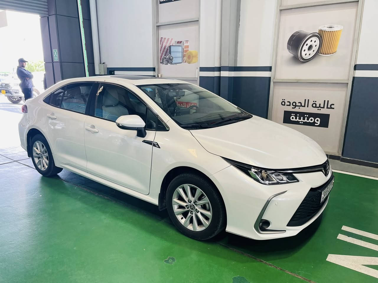 تويوتا كورلا 2024 خليجي (SAS ساز)
ارقام وسنوية  ( رقم بصرة بسمي )
ماشي 9700
فول مواصفات 1/1  GLI
حجم المحرك 1800 بانزين
دخول ذكي بصمة تشغيل بصمة 
فتحة سقف سلايت  
شاشة ديجيتل  
تبريد قطعتين 
بك لايتات لد 
كشاف لايت لد 
مرآة داخلية عاكسة 
شاحن واير ليس
حساس امامي خلفي 

السعر 190

بصرة ابو الخصيب 

رقم 
***********
