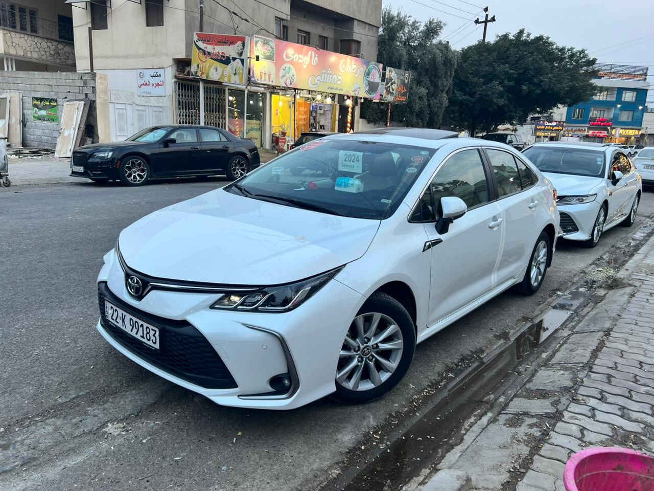 سلام وعليكم
كورلا موديل ٢٠٢٤ ابيض ( صدفي )
 GLi( شركة ساز) يعني ضمان وكل تبدلات دهن مالها بشركة متبدلة وضمانها ودفتر موجود
ماشيه ٢٢ الف وقابل لزيادة
سيارة كلين تايتل لا بيها صبغ ولا تعديل ولا تبديل من دعامية لدعامية بشرط كفالة عامة تحويل ثاني يوم بطاقة بنزين بيها
مواصفاتها معروفة
شاشة
كاميرا
شحن واير ليس 
بصمة 
سلايد
حساسات
مرايات شفط
داخل مطعم كريمي
تحكم
ويل كروم
السيارة جديدة بمعى الكلمة وكلشي بيها بشرط كير محرك تبريد………. وكشناتها مغلفهم ارقى تغليف هاي هدية ويا السيارة للعلم سعر التغليف ورقة كلفني تجي وتشوف بعينك وتحكم
للاستفسار اكثر ع تفاصيل السيارة وسعر اتصل ع رقم التالي او راسلني واني بخدمتك
***********
مكان السيارة ( كركوك ) 
ارفع المنشور بكلمة طيبة تدل ع اخلاقك وطيبة كلبك
