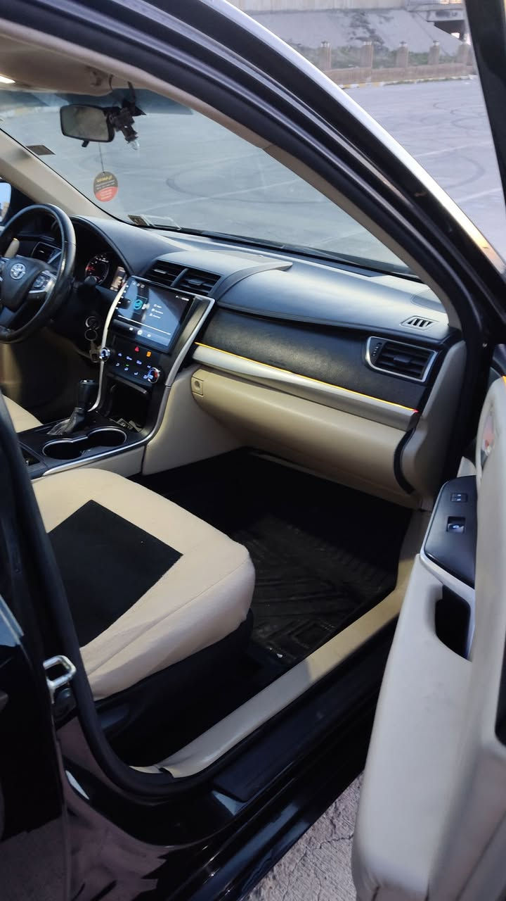 كامري للبيع
موديل 2017
لون اسود
ماشي (96)
مواصفات Se محسن
داخل بيجي
شاشه ايباد
سقف سلايت
كشن كهربائي
تحكم سترين
لايتات زينون كامل
صبغ بونيد فقط وبدون تعديل وبدون تبديل
گير ومكينه شرط ما مفتوح بدون صرف بدون بخار
السعر (156)
مكان كركوك 
الرقم (***********)
        (***********)
