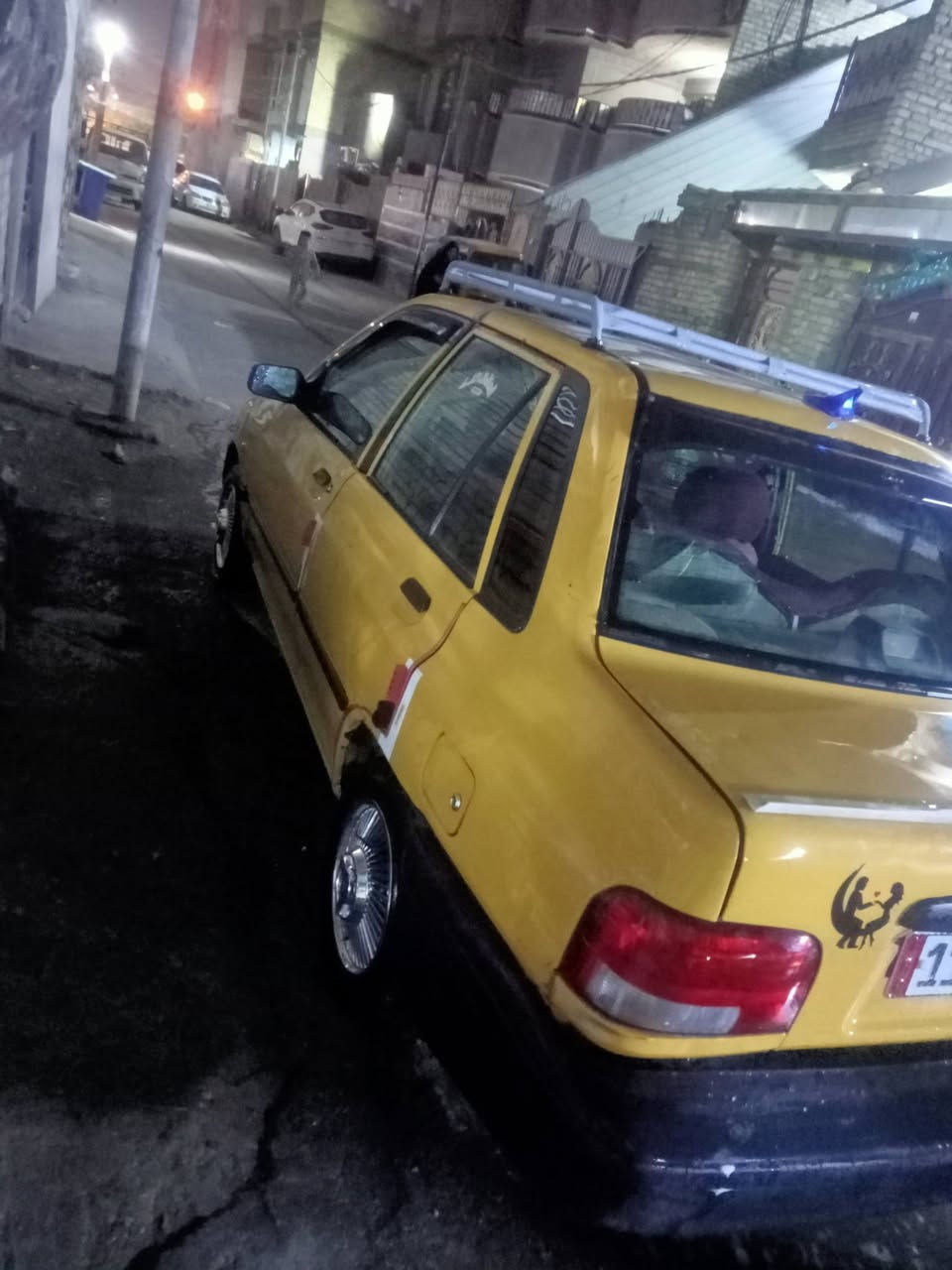 سلام عليكم سايبا مديل 12 رقم بغداد انكليزي تحويل مباشر بسمي مكينه كير جدد صدر امامي  خلفي جدد هيئة وغرامات مصفره تايرات نضاف داخليه كلش نضيف شاصي واحد معمر السياره كلش حلوه جاهزه السعر 24 وبيهه مجال المكان البلديات الاتصال ***********
