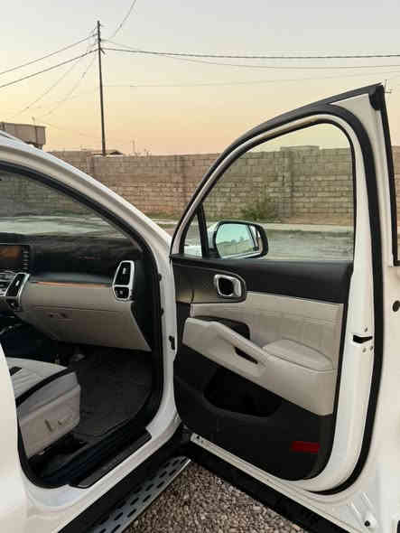 السلام عليكم 
كيا سورنتو موديل2023
فول الفول مواصفات 1/1 4X
 ماشيه/18000 كيلومتر   شرط الفحص - 
-بانوراما -7 راكب -اضواء محيطية داخل سيارة 
-بصمة -كشنات جلد كهرباء تدفئة تبريد-كير ماوس
شاحن وايرلس -كامرة تشتغل مع الاشارة بلدشبول
-مري شفط واشارة -هاند بريك دكمة-اوتو هولد
-مانع انزلاق-الصندوق كهرباء -بردات 
-حساس امامية -حساسات خلفية
-أربع كاميرات -كامره محيطية دوراه 360درجة
-صعود ونزول منحدرات-شاشة كبيرة
-شاشة دجتل - عدادات ليزرية
-بصمة ابواب -تحكم استيرن جهتين
-شفتات استيرن -تشغيل عن بعد -نفكيشن  
3 قطع تبريد -فور ويل -
محرك      6/3500-  تحكم وضعيات قيادة
سيارة خليجية ضمان شركة شرط وضع شركه
مكفولة كفالة عامة من اي رصعا او شخط 
مكان السيارة القياره قرب معرض الشهيد ابوً زوبع الخفاجي 
السعر 330
للاستفسار اتصال على الرقم
***********
