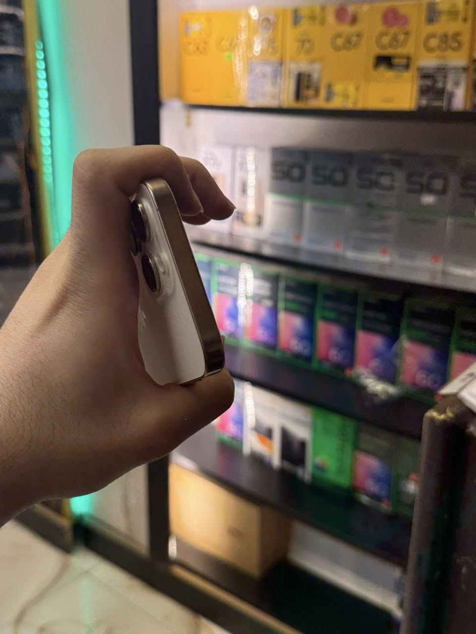 السلام عليكم
ايفون 16 برو ماكس
ذاكرة 256
بطارية 100 مشحون 155 مرة فقط
نضافة الجهاز 100% لا مفتوح ولا مصلح ولا مبدل بي شي
السعر 1400 قفل سعر ثابت
مكاني بغداد
***********
