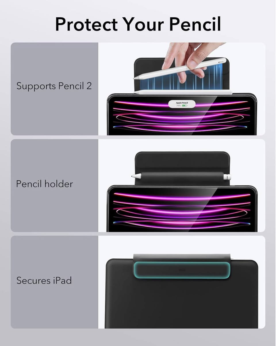 متوفر /
عرض خاص وحصري ..لمدة محدودة 🚨🚨
ESR KEYBOARD CASE FOR APPLE  🔻⤵️

ipad air 13 inch (m3,m2)

ipad air 11 inch  (m3,m2

ipad pro 11 inch  (m5,m4)

ipad  pro 12.9

ipad gen 11th ,10th
 الحالة:اصلي جديد new✅

لا تتردد وراسلنة لمعرفة جميع الاسعار بعد التخفيض 🔴

للحجز والاستفسار : خاص او واتساب ***********📞

🚚 متوفر توصيل جميع محافظات العراق
