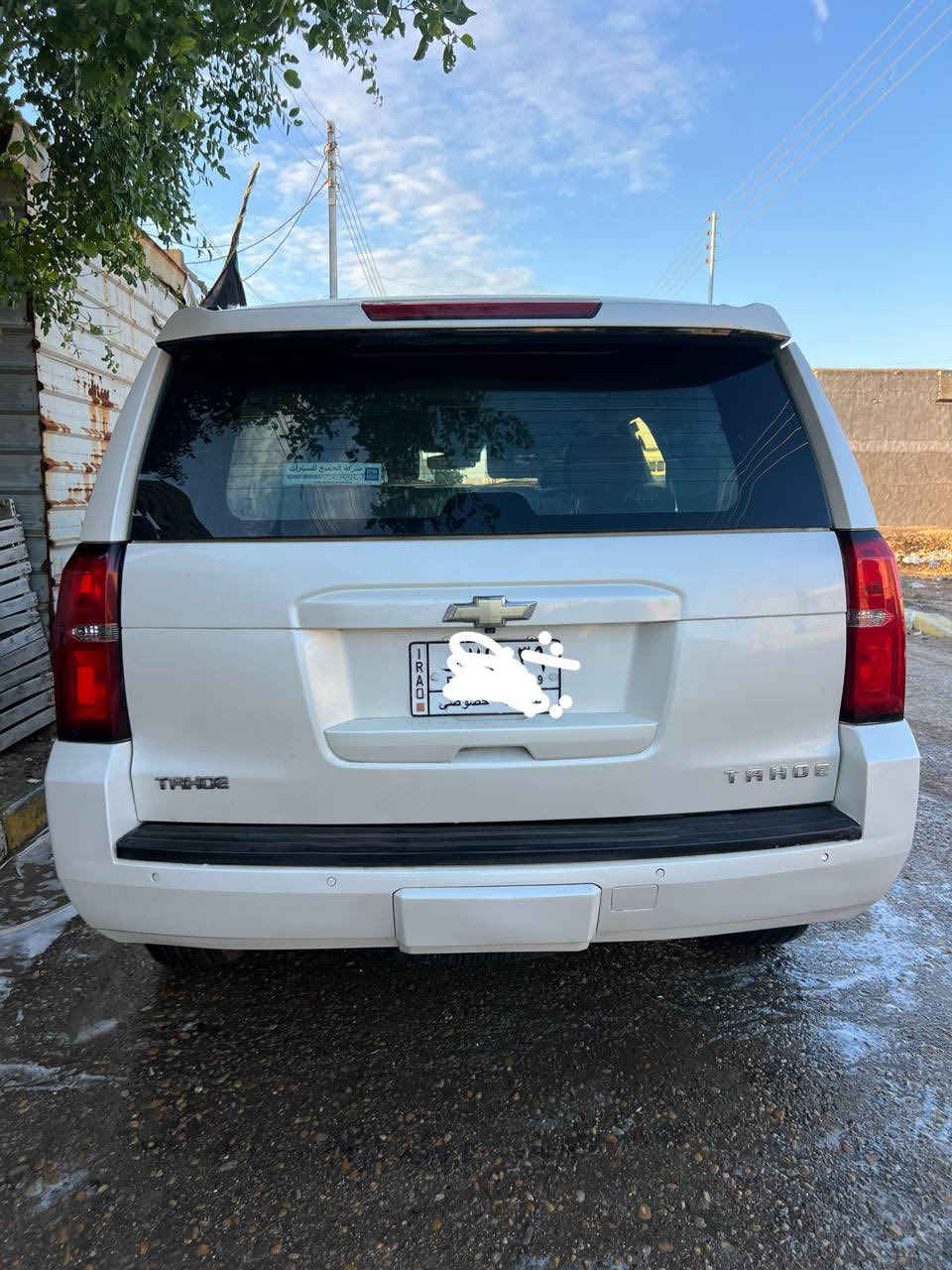 لسلام عليكم تاهو البيع 
2015وارد خليجي صبغ عام الجماليه فئه LTمواصفاته 
جنطه كهرباء 
فول تحكم ستيرن 
كشنات كهرباء 
شاشه وكامره وقاصه 
تلاث قطع تبريد 
حساسات كامره خلفيه 
تشغيل عن بعد 
خزين ميموري 
سياره جاهزه ما ناقصه شي رقم بصره تحويل ثاني يوم مكان سياره ميسان علي الشرقي
السعر 325 وبيه مجال 
الرقم ***********
