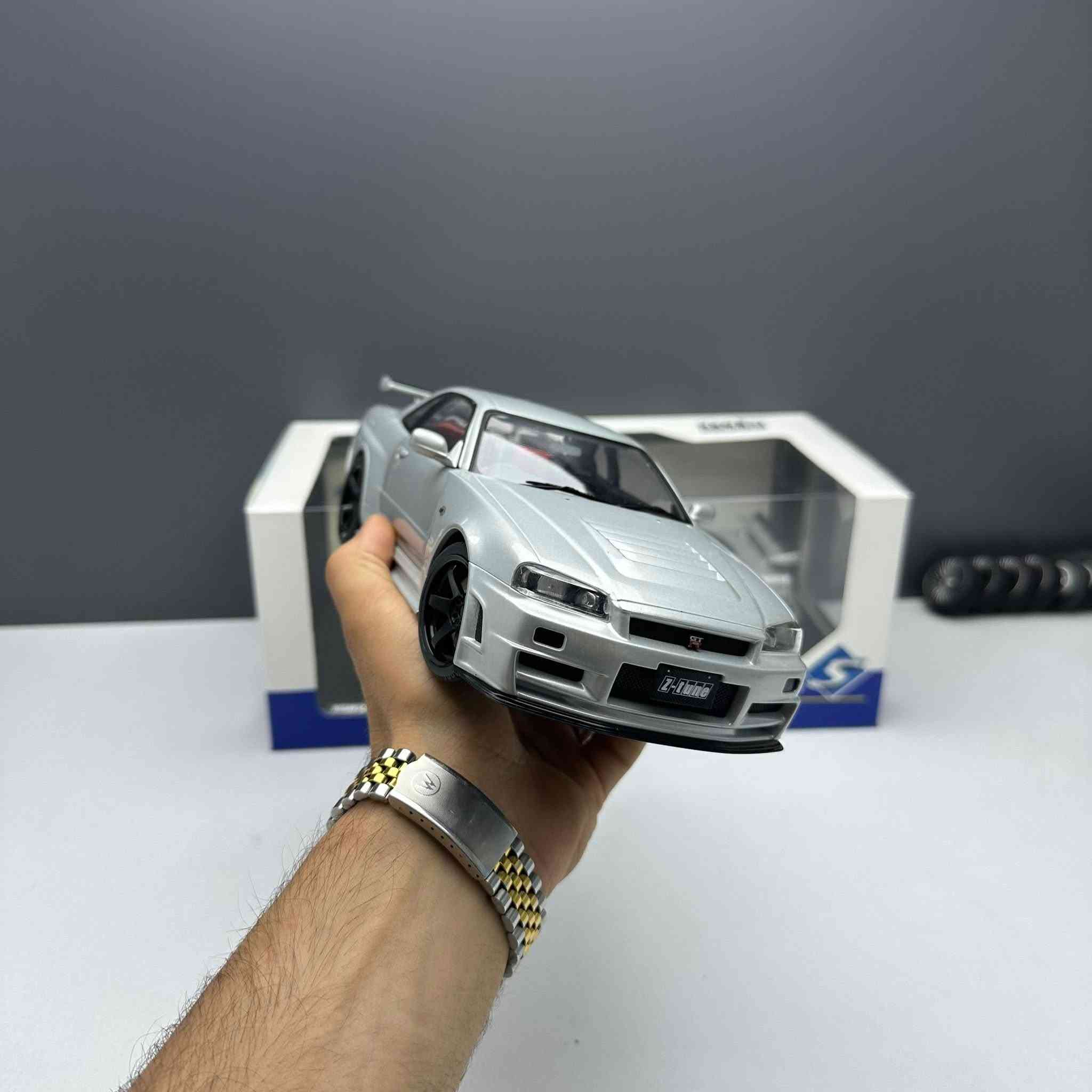‎من رخصة الادمن
سعر ارخص 💎
nissan gtr r34
‎انتاج /  solido 

‎🔴 
السعر راسلوني عالواتساب و تدللون
‎*********** واتساب..
‎التوصيل متوفر جميع محافظات العراق

ریبوار حسین حاجی صابرـحەلێ
Sarswraw Cars معرض سەرسوراو
