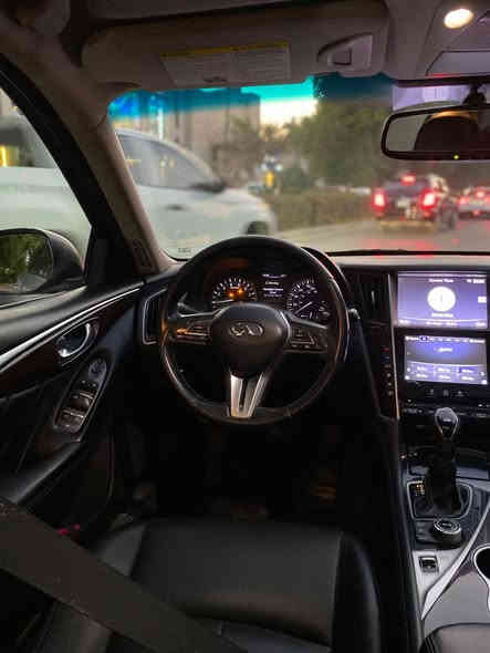 نيسان انفنتي Q50 موديل 2018
بيع او مرواس 

فول مواصفات مكينه 6 سلندر 3000 تون  تيربو رقم بغداد هزة جديدة

 (صور الحادث مرفق)

السيارة مكفولة كير محرك تبريد صدر جديد مابيها اي نقص

------------------------

مواصفات السياره:

١-بصمة تشغيل+بصمة ابواب

٢-سلايد روف

٣-كشنات جلد+كهرباء

٤-تدفئه كشنات

٥-تدفئة ستيرن

٦-كامره
وبعد بيها مواصفات 

السعر 128 وبيها مجال

بغداد البياع

***********
