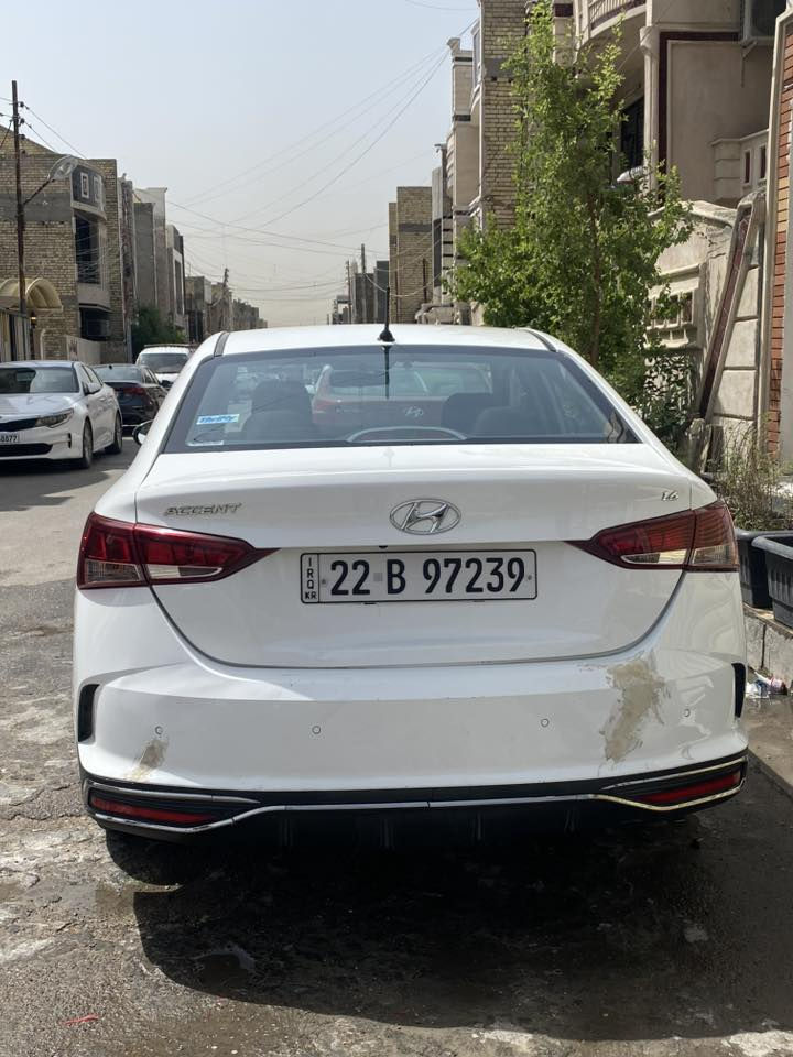 سلام عليكم.  اكسنت موديل 2022
ماشيه49
شاشه كامره حساس 
مخرج اوكس خلفي امامي
تبريد قطعتين 
سياره حلو نظيفه
بيه بارد شويه بقبق جنطه بدون صبغ
موقع حي جهاد
سعر ١٣٣
***********
