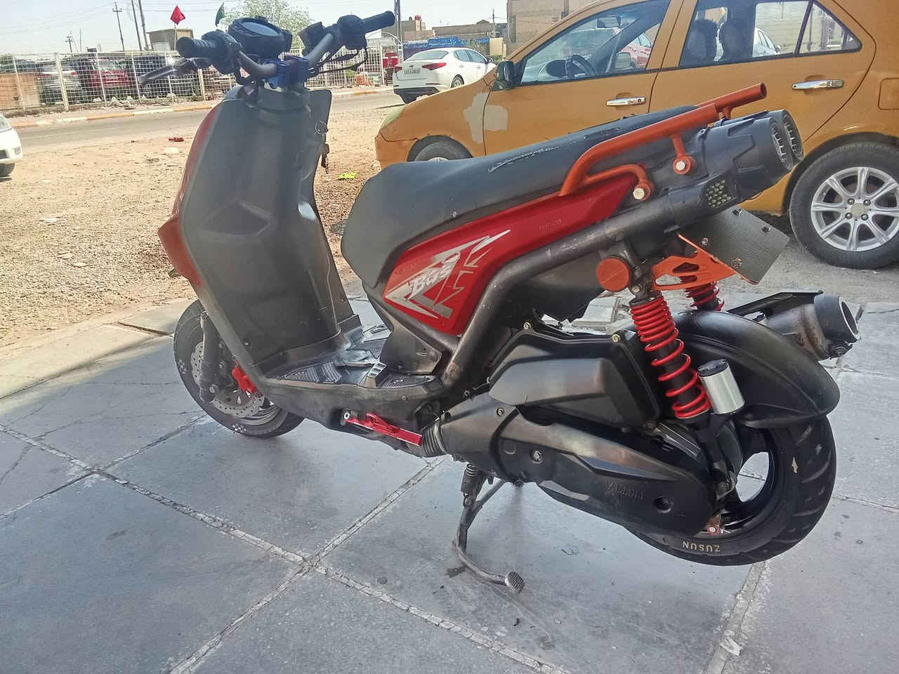 السلام عليكم دراجه للبيع سكنز شلعه ومعدل السعر ع رقم فقط الشراي ***********
