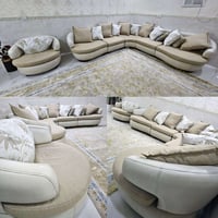 صوفا أوربي • ٧ مقاعد • نضيف