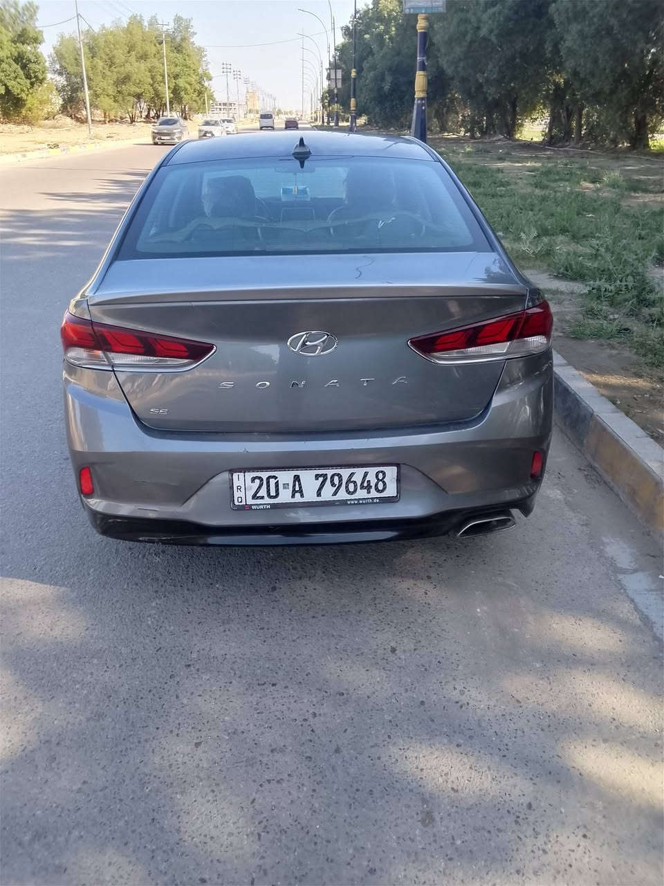 سلام عليكم سوناتا موديل 2018وارد امريكي ضررهه بابين ومصلحات نفسيتهم رقم ديالى بسامينه مشروع وطني السعر المطلوب 110وبيهه مجال مكانهه كربلاء *********** وهاذه رقمي لان ماتواجد عل نت
