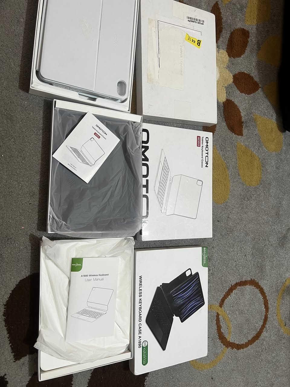 السلام عليكم
٣ كيبوردات RGB اللوان يجي كيبورد وماوس 

الابيض Air4/5

الاسود 11 pro

الابيض ماعرف ياموديل 

قفل ٣٥ مع التوصيل رجاءً بدون عملة لان بايعهن برخص التراب


**إذا كنت صاحب هذا الإعلان وتريد حذفه لأي سبب، رجاءا أرسل رسالة إلى الدعم الفني**