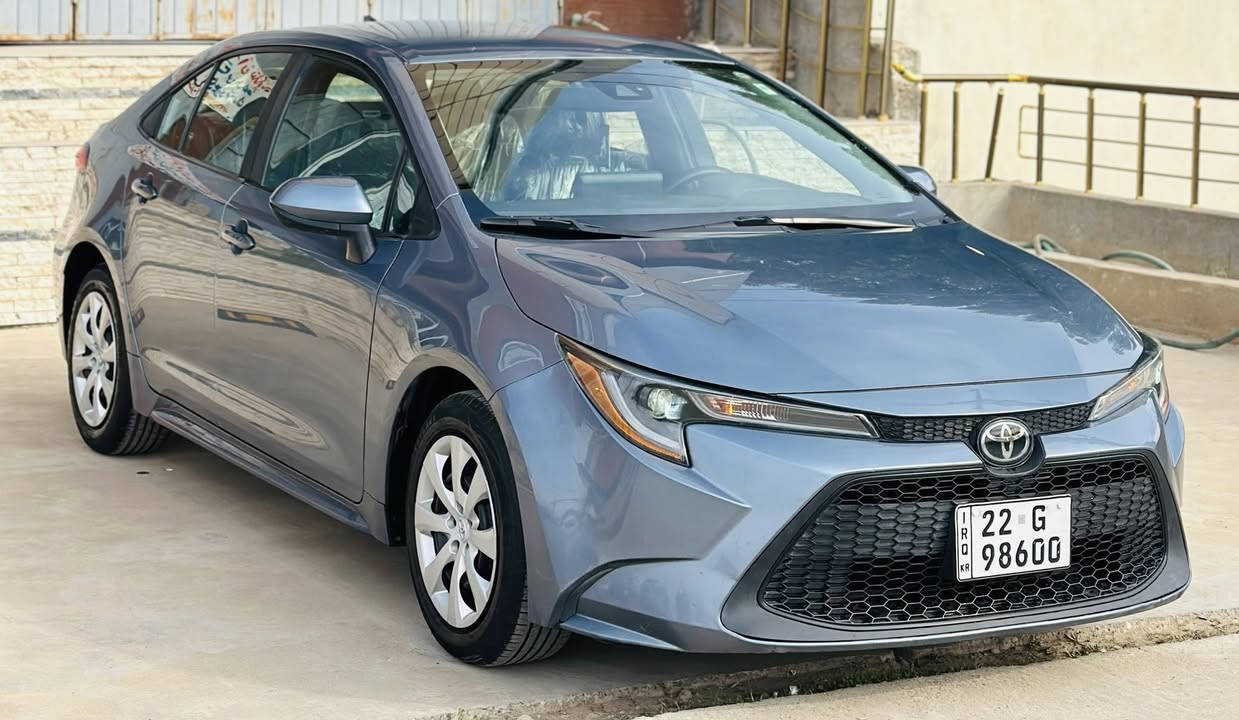 للبيع كورلا LE
السعر 142 بيها مجال 
*********** 
موديل 2022 
الون بحري
بجم كبس
تحكم ستيرن 
تثبيت سرعه 
كاميرا خلفي 
لايتات بلاديه 
حجر شركة 
ماشيه 79 حقيقي 
تايرات وياله شركة 
صدر امامي خلفي جديد
كير مكينه بشرط
رقم أربيل باسمي تحويل وكاله ثاني يوم 
السونار ورقم الشاصي موجود بلمنشور 
SYFEPMAE6NP321556
مكان السياره ديالى خانقين

