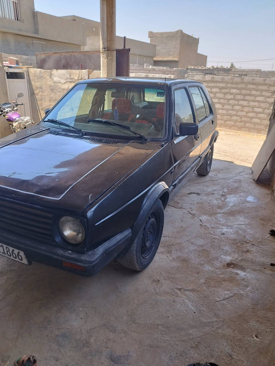 كولف لبيع موديل1992السياره جديده بيه صبق بل جمرلق الخلفي  السياره كهربيات شقاله محرك شرط كير شرط تيارت 4جدد سنويه2030وحيالله جميع***********
