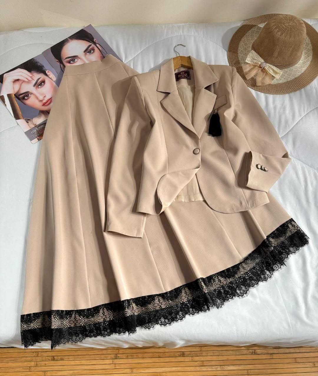 إن هذا لرزقنا مآله من نفاد ✨
جديد سترا + تنوره 
#السعر30الف خامه دابل 
القياس:  38/40/42/44/46/48
توصيل 5 لجميع المحافظات


**إذا كنت صاحب هذا الإعلان وتريد حذفه لأي سبب، رجاءا أرسل رسالة إلى الدعم الفني**