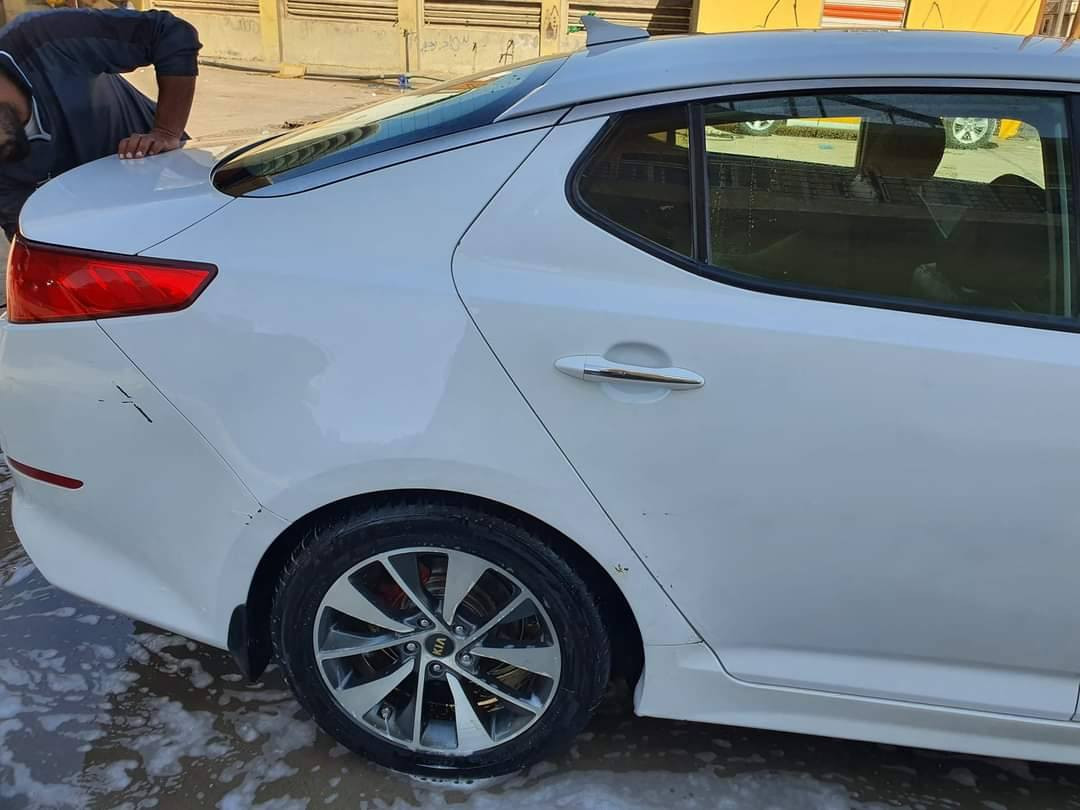 كيا اوبتما موديل ٢٠١٤ شكل ١٥ أمريكي بنيد صبغ فقط سنويه و رقم جديد جاهز من كلشي رقم نجف انكليزي بسمي  السعر ١٢٠ وبيه مجال بيع او مراوس مكاني ديوانيه سدير ***********
