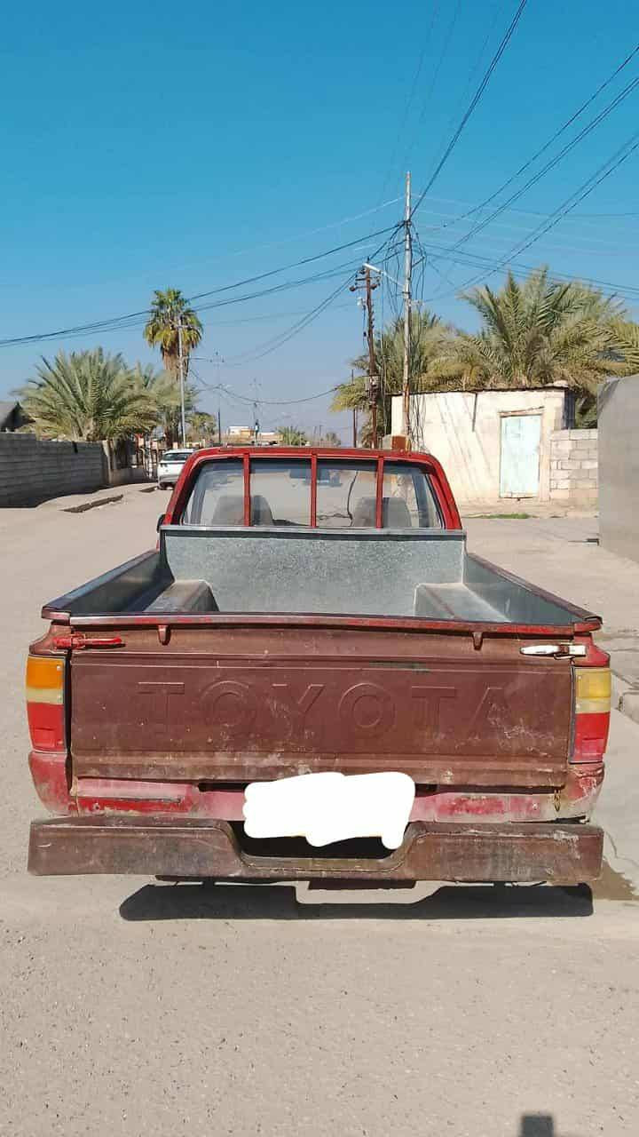 السلام عليكم 
للبيع 
تويوتا بيكم 85 
تفاصيل واستفسار الاتصال على الرقم ***********
