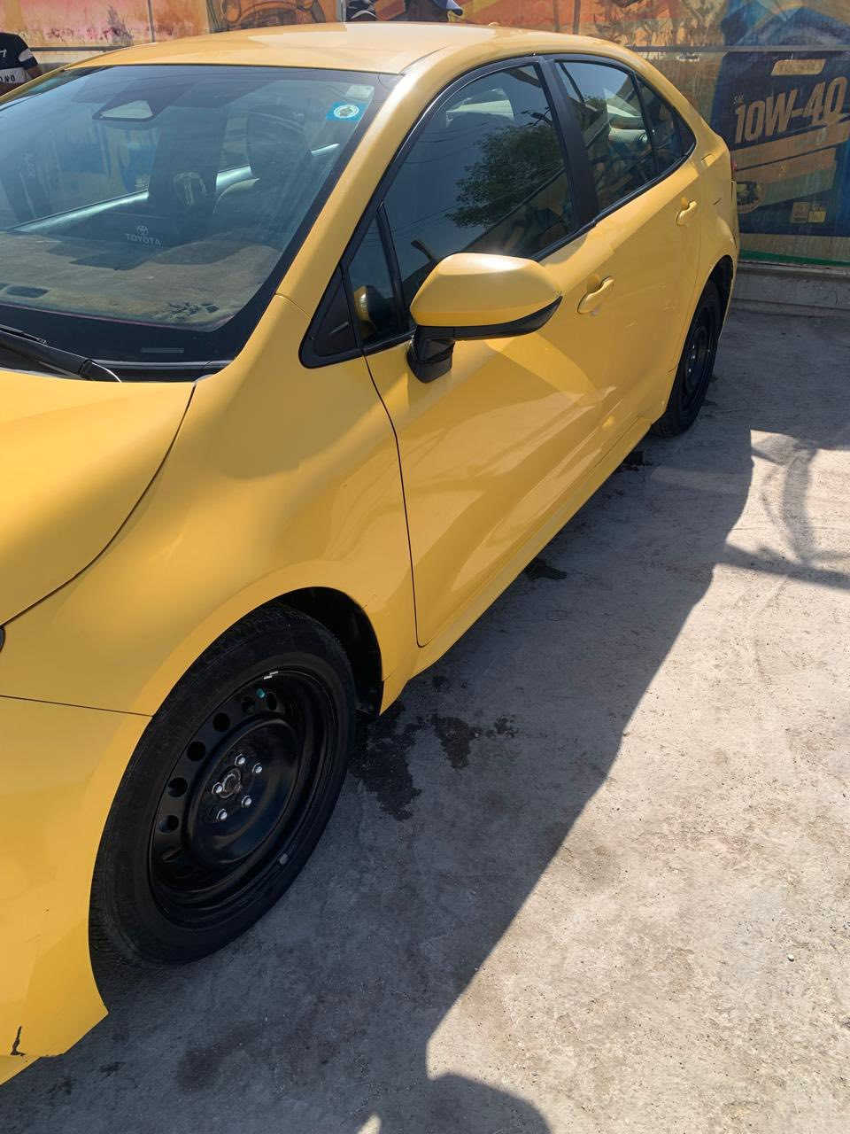 للبيع 
كورلا وارد أمريكي 2023

فئة LE حادث قبق جنطه

السعر165$ شاشة كبيرة كامرة دوارة 

مصفره هيئة+غرامات مرورية 

للتواصل ***********
