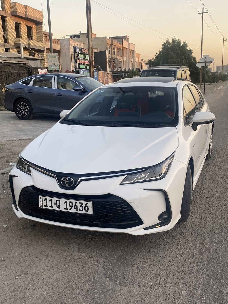 كورلا هايبرد 2024 الشكل الخليجي
مكفولة من اي ضربة سيارة نظيفة جداً
ماشية ٣٤ الف 
مدوشمها ارضية وكشنات 
عنواني حي العدل بغداد 
التواصل واتساب ***********
