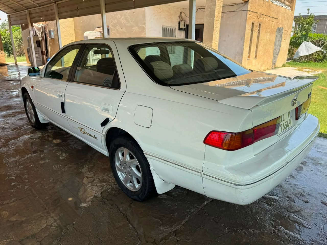 السلام عليكم كامري 2001 خليجي فول مواصفات
رقم دولي. شرط التحويل.  محرك سته. سلندر  مكفول كير مكفول تبريد ثلج. صدر تخم تاير كله جديد. مكفوله السياره عدا الدواسات والسونار مرفوق في المنشور مكان السياره صلاح الدين قضاء بلد ناحيه يثرب. رقم الهاتف ***********

***********
