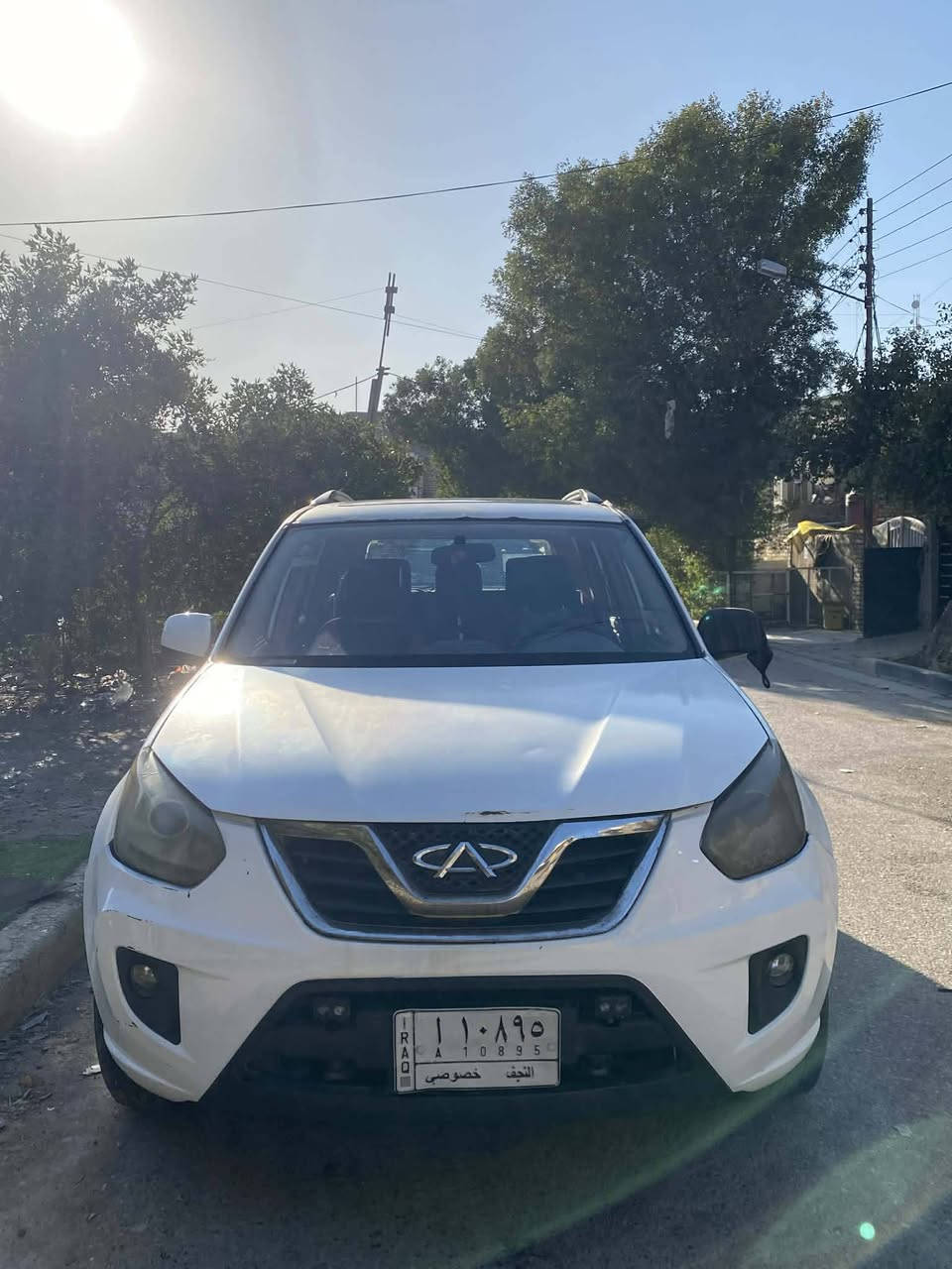 السلام عليكم شيري تيكو 2012 شكل 2013
مكينه وكير خير من الله وكهربائيات كامله تبريد شغال كشافات امامي خلفي لدات امامي خلفي تخم تاير فتحه سقف اربع جام كهرب ABS كير كهربائي خمس نمر مكفوله من الضربه القويه والصبغ عدا بيه نص الجاملغ الامامي السياره حلوه وكاعده الجام من تتقفل يصعد وحده تحكم المري كهرباء رقمها نجف مشروع وطني وين ميعجبك تحول خمسه ويل كب السياره كلها بلاديه .

مكاني بغداد الكفائات قرب المدارس الجدد 

السعر 48 وبيه مجال حك الجيه 

الاستفسار ***********
