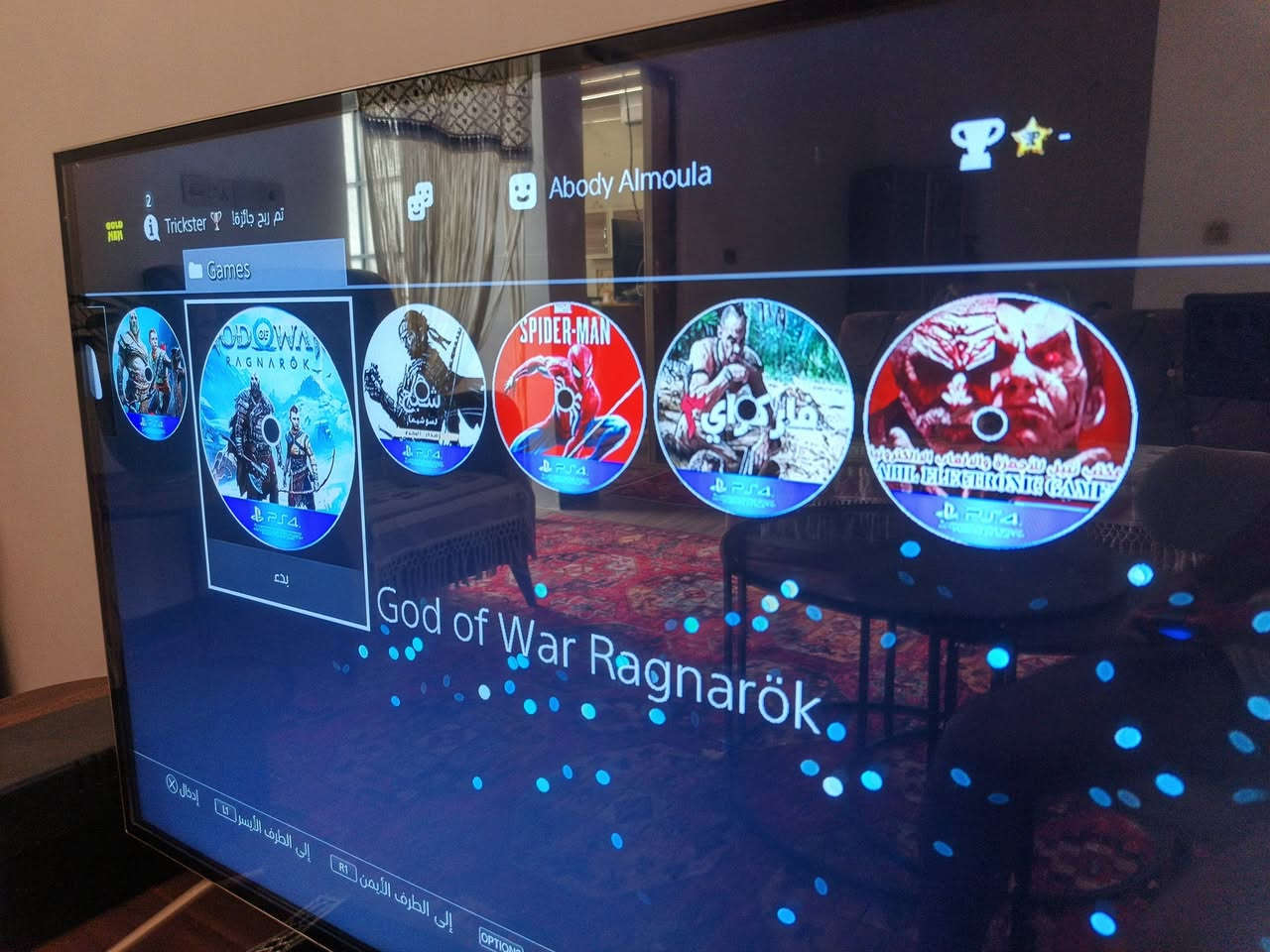 سلام عليكم -- للبيع
بلي فور مهكر برو واحد تيرا 
(لوك ستيكر) 
فئة باندل 
نسخة سبايدرمان
تهكير باندا 
مع هارد خارجي نص تيرا
جوستك عدد 3 
وحدة مالته والباقيات تجاري
مع ups 1500 
بي ألعاب هواي من ضمنها كرة قدم21 
ودرايفر وانچارتد وآلهة الحرب وفاركراي وهواي بعد
وباقي ملحقاته  
السعر 380 مع UPS
بدونه 350 ألف 
مكان 📍 ديوانية 
تلفون 📞 ‏‪***********‬‏
أذا جنت من الديوانية أحسبه هو و ups ب 350
لا يوجد توصيل
