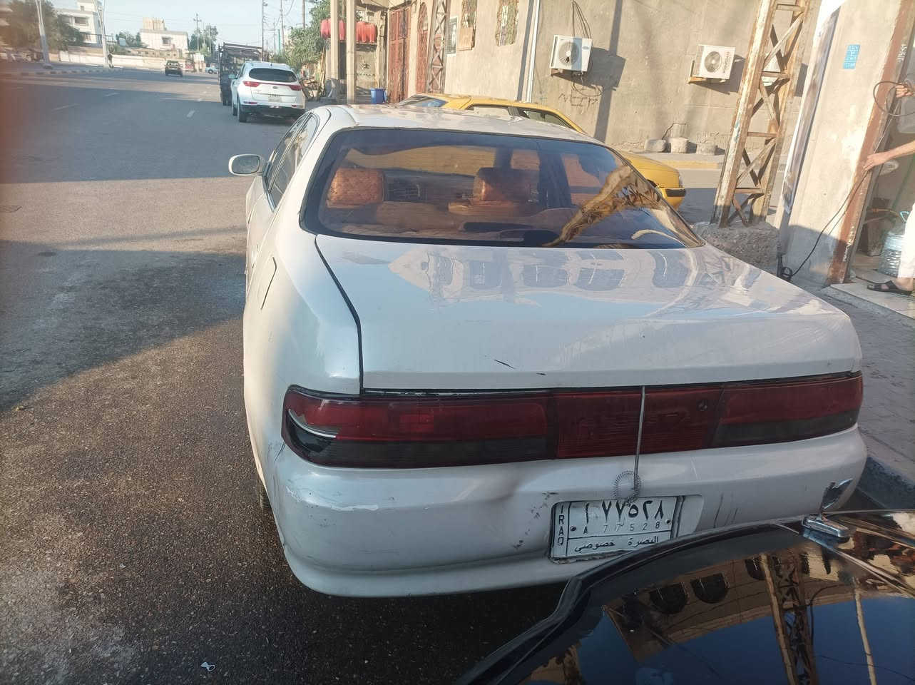 السلام عليكم
سياره كرسته  للبيع موديل 94
البدي واضح بالصور .. محرك ونجي 
تبريد شغال .. السياره بأسمي ...
السعر 25 
مكاني البصره القبله .  
للتواصل .  ***********
