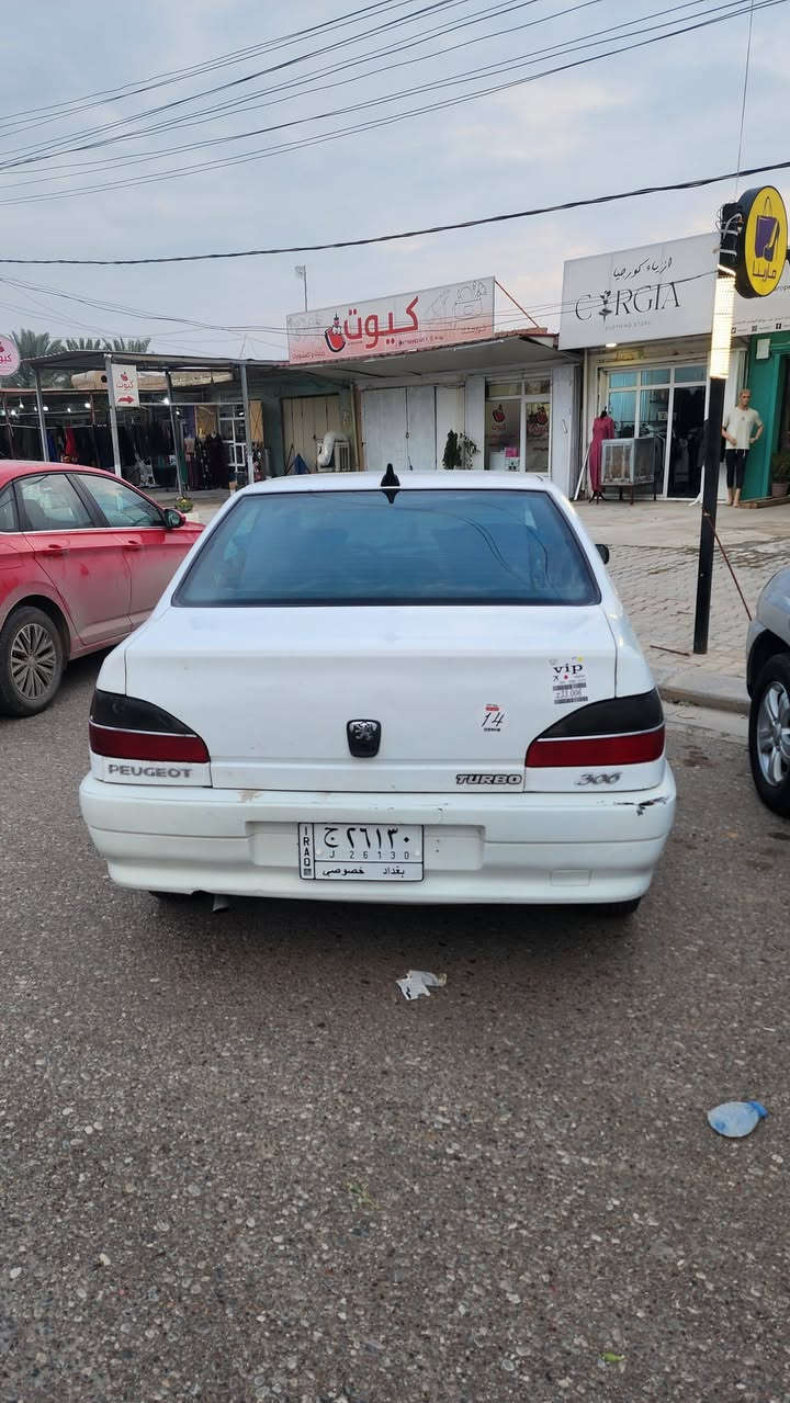 للبيع بيجو 306  بغداد مشروع وطني
التحويل ثاني يوم شرط 
السيارة نظيفة مابيها اي جطل  
حدادية تايرات   كلشي جديد 
السيارة بيها ضربه خفيفه  بالجاملغ الخلفي والبنيد مرشوش فقط
السعر 46 وبيها مجال بسيط 
مكان السيارة العلم 
للأتصال ***********
