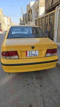 سمند ٢٠١٠ للبيع  سياره جاهزه ونظيفه كلش  بيها ضربه بالجاملغ خلف السايق...