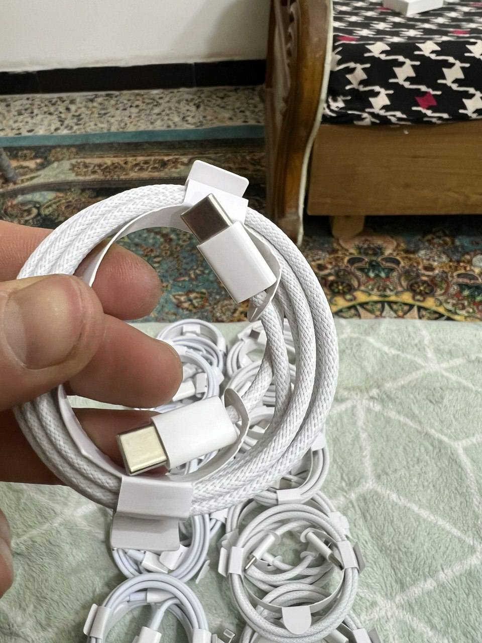 من رخصت الادمن المحترم
ابيع شلعه فقط طلعلي كيبلات بهل شكل يدعم الشحن السريع تايبسي ب تاسيبي و تايبسي بايفون كيبل يدعم الشحن السريع كتان متانه العدد 50 قطعه الي مهتم يتفضل خاص ويدلل


**إذا كنت صاحب هذا الإعلان وتريد حذفه لأي سبب، رجاءا أرسل رسالة إلى الدعم الفني**